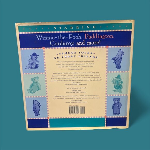 BOOK Famous Bears & Friends Stories Poems Songs Janet Wyman Coleman 2002 - Picture 3 of 7